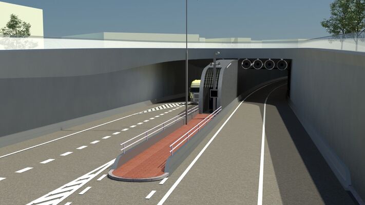 Brandveiligheid Spaardammertunnel Amsterdam preview